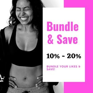 🛍️ BUNDLE & SAVE  🛍️ 10% - 20% OFF 🛍️